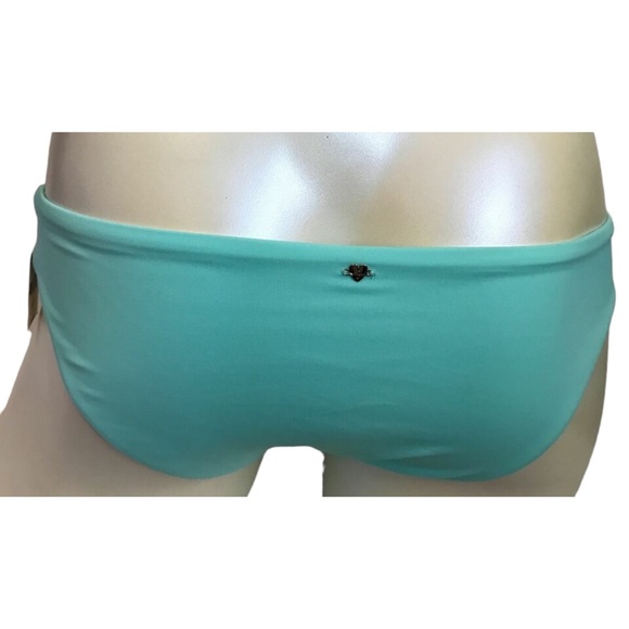 Victoria's Secret PINK Seafoam & Purple Mini Cheeky Swim Bottom XS - Picture 2 of 2